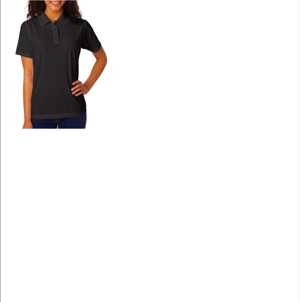 UltraClub Cool Dry Box Jacquard Performance Polo